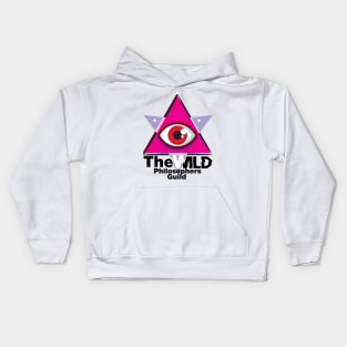 Logo for the Wild Philosohers Guild (yes it exists) Kids Hoodie